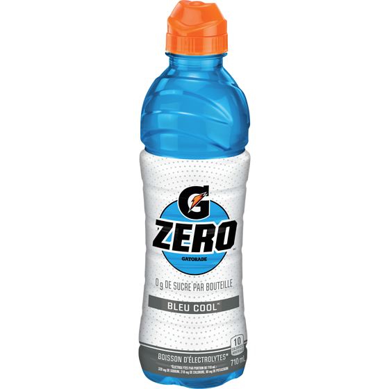 GATORADE Boisson désaltérante G zero bleu cool 710 ml