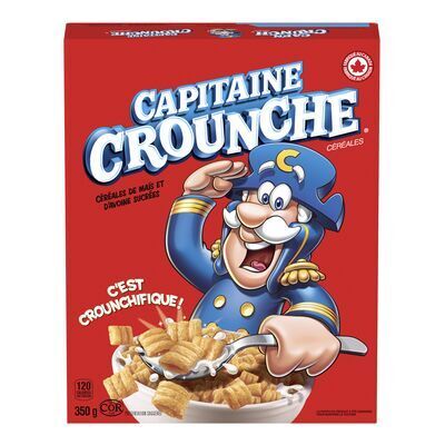 QUAKER Céréales de maïs et d&#39;avoine sucrées, Capitaine Crounche 350 g