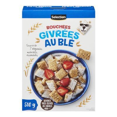 SELECTION Céréales bouchées givrées au blé 510 g