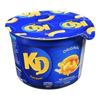 KRAFT DINNER Bols-goûters de macaroni et fromage original 58 g