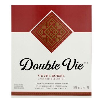 DOUBLE VIE VIN ROUGE CANADA 12% ALC 4L