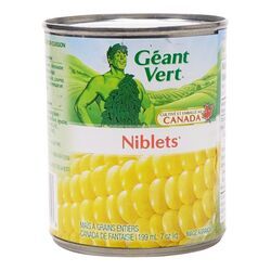 GÉANT VERT MAIS EN GRAINS ENTIERS NIBLETS 199ML