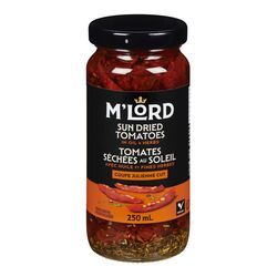 M&#39;LORD TOMATES SÉCHÉES AU SOLEIL ET HERBES DANS HUILE 250ML