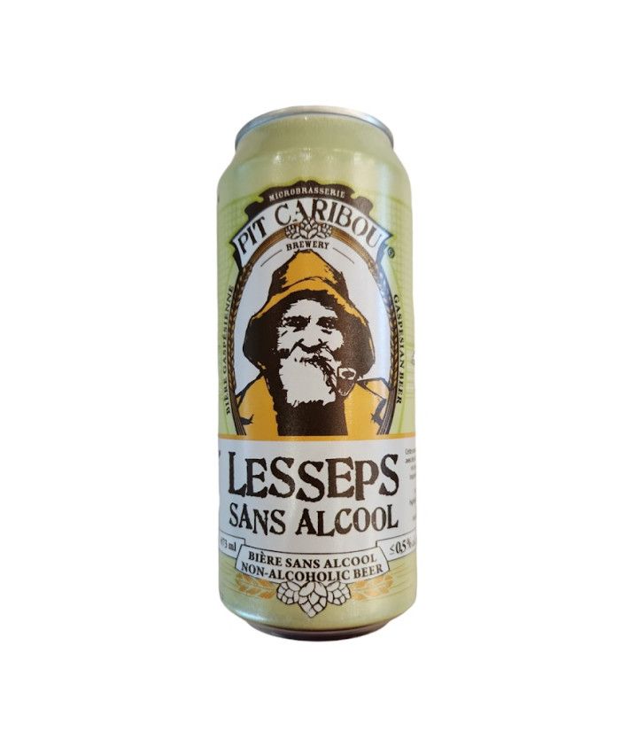 PIT CARIBOU LESSEPS  SANS ALCOOL CANETTE 0.5% ALC 473ML