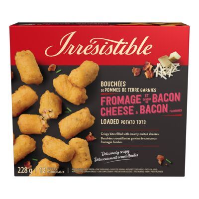 IRRESISTIBLE BOUCHÉES POMMES DE TERRE GARNIES SURGELÉES 228GR