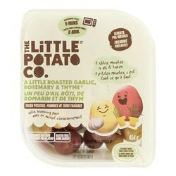 THE LITTLE POTATO POMME DE TERRE GRELOTS AVEC ASSAISONNEMENT À L&#39;AIL, AU ROMARIN ET AU THYM 454GR