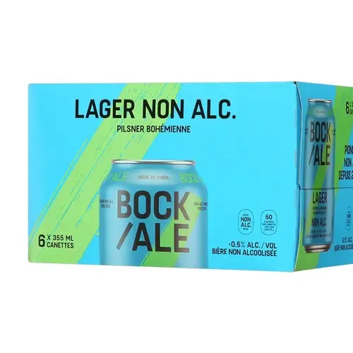 BOCK/ALE BIÈRE SANS ALCOOL LAGER 6X355ML