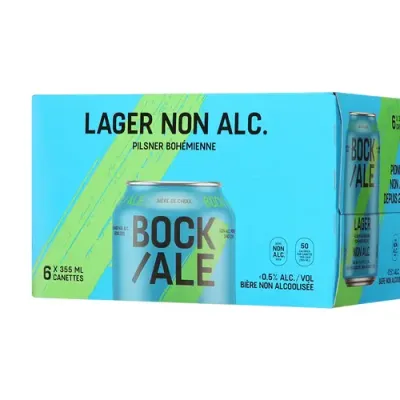 BOCK/ALE BIÈRE SANS ALCOOL LAGER 6X355ML