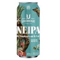 UNIBROUE AUTRE CHOSE BIÈRE CANETTE NEIPA TROPIQUES SUR LE LAC 473ML