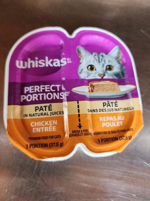 WHISKAS NOURRITURE POUR CHAT POULET 75GR
