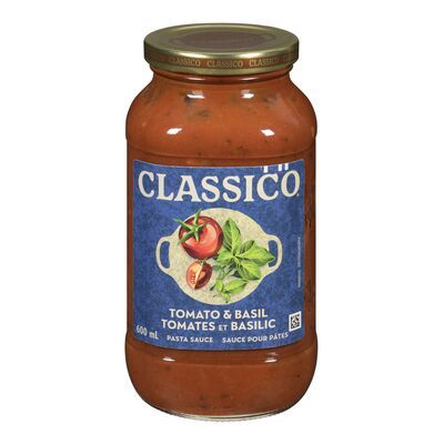 CLASSICO SAUCE TOMATE ET BASILIC 600 ML