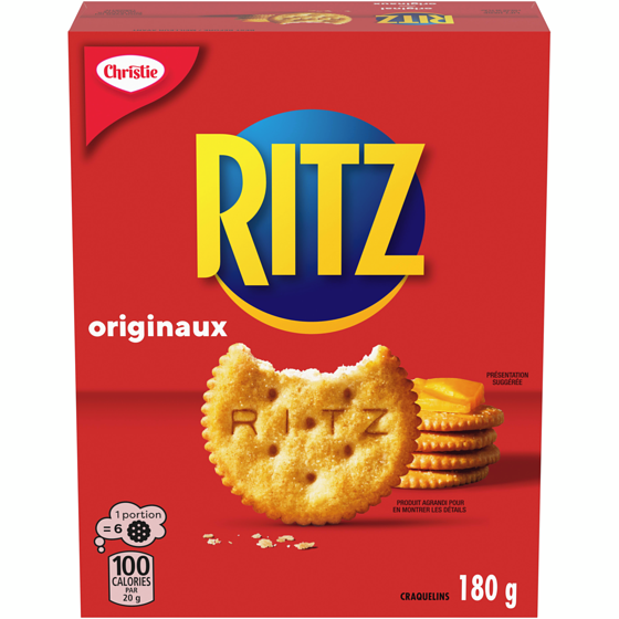 CHRISTIE CRAQUELINS RITZ ORIGINAUX 180 GR