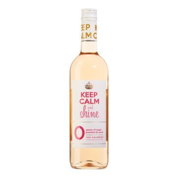 VIN ROSE KEEP CALM &amp; SHINE 0G SUCRE 750 ML