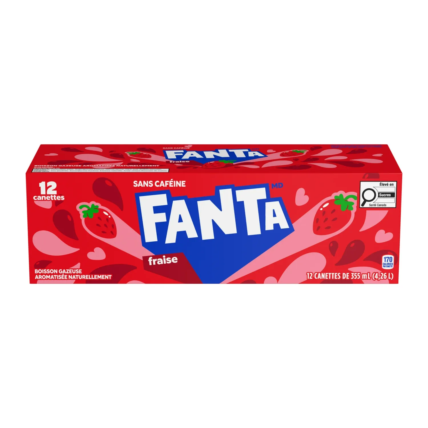 FANTA FRAISE 12X355ML