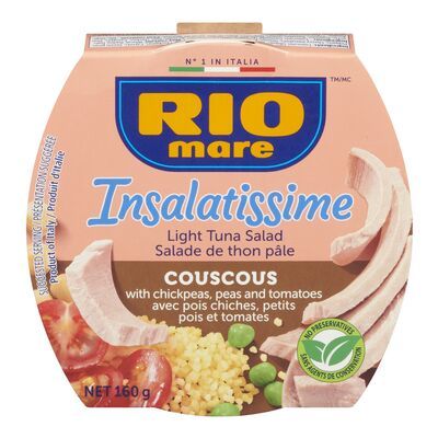 RIO MARE SALADE DE COUSCOUS ET THON PÂLE INSALATISSIME 160 G