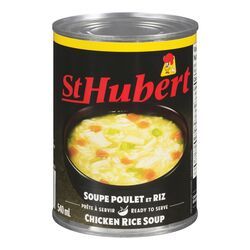 SOUPE ST-HUBERT POULET &amp; RIZ 540ML