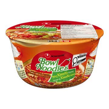 SOUPE DE NOUILLES INSTANTANÉE NONGSHIM KIMCHI ÉPICÉ BOWL 86 G