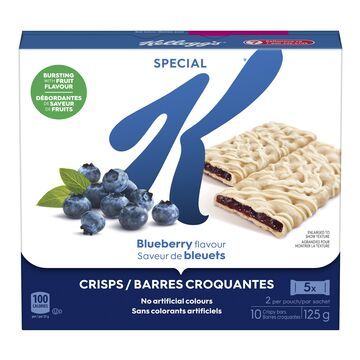SPECIAL K BARRES CROQUANTES AUX BLEUETS 125 G