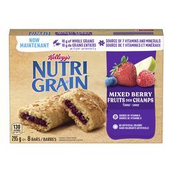 NUTRI-GRAIN BARRES AUX FRUITS DES CHAMPS 295 G