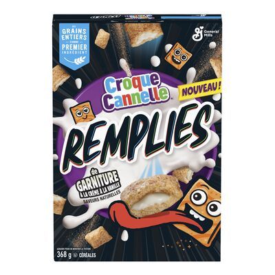 CÉRÉALES CROQUE À LA CANNELLE REMPLIES VANILLE 368 G