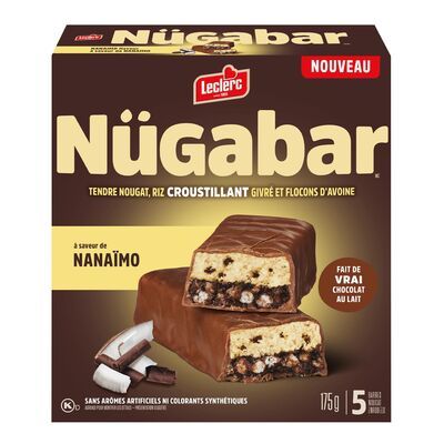 LECLERC BARRES TENDRE NUGABAR NANAIMO 175 G