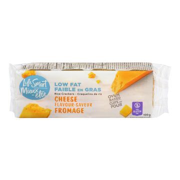 MIEUX-ÊTRE CRAQUELINS DE RIZ AU FROMAGE SANS GLUTEN 100 G