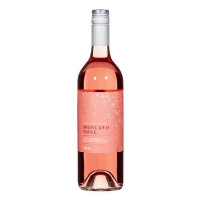 INVITATIONS VIN ROSE MUSCATO SANS ALCOOL 750ML