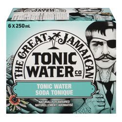 THE GREAT GENTLEMAN SODA TONIC 6X250ML
