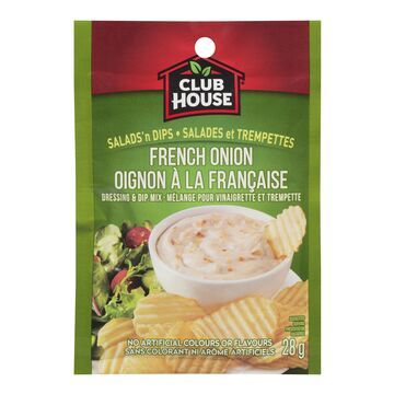 SALADE &amp; TREMPETTE CAMPAGNARDE OIGNON À LA FRANÇAISE CLUB HOUSE 28 G