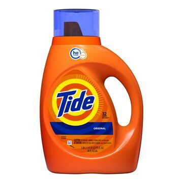 DÉTERGENT LESSIVE LIQUIDE TIDE H.E. ORIGINAL 2X 32B 1.24 L