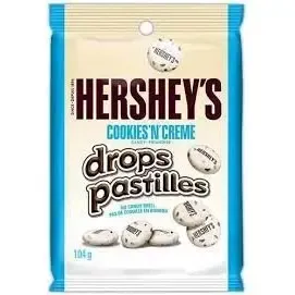 HERSHEY&#39;S PASTILLE BISCUIT ET CRÈME 104 G