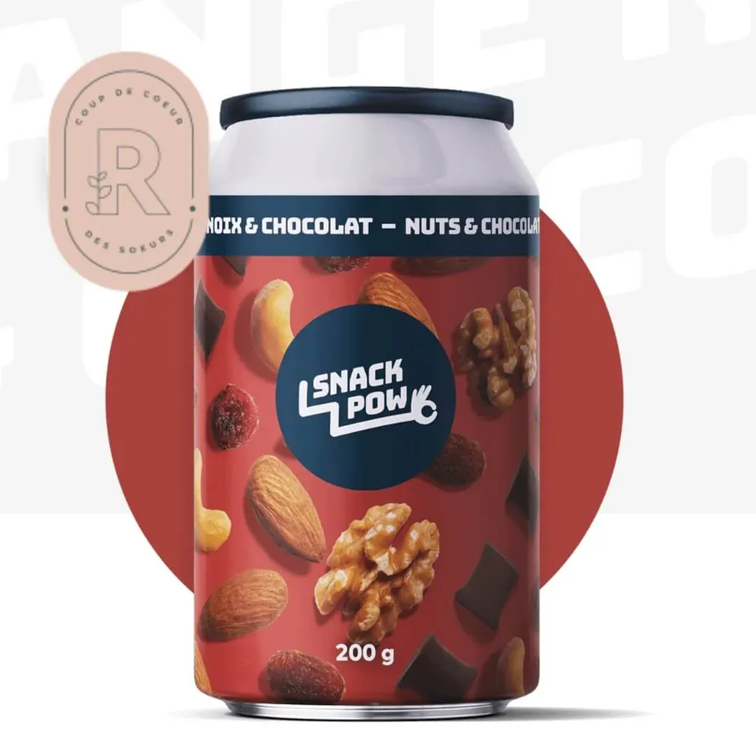 SNACK POW NOIX ET CHOCOLAT 200 G