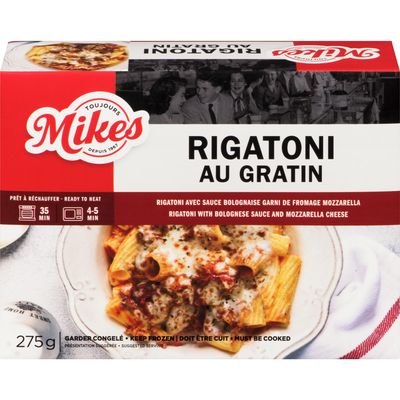 Mikes pâte rigatoni gratin 275g