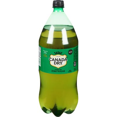CANADA DRY GINGER ALE ZERO 2 L