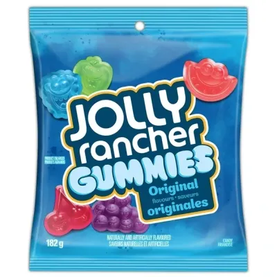 JOLLY RANCHER GUMMIES ORIGINAL 182 GR