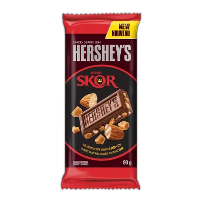 HERSHEY AU LAIT ET SKOR 90 GR