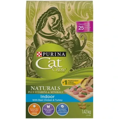 PURINA CAT CHOW NOURRITURE CHAT POULET SAUMON 1.42 KG