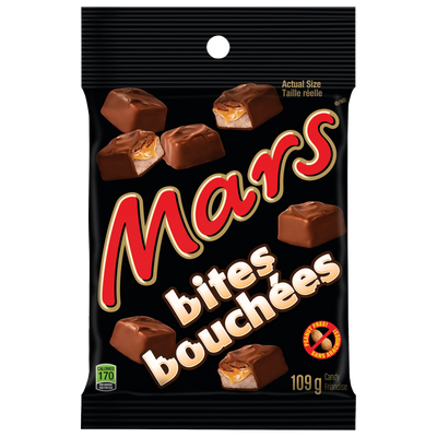 MARS BOUCHEES SAC 109 GR
