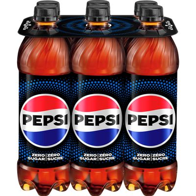 PEPSI ZERO SUCRE BOISSONS GAZEUSES BOUTEILLES 6X710 M