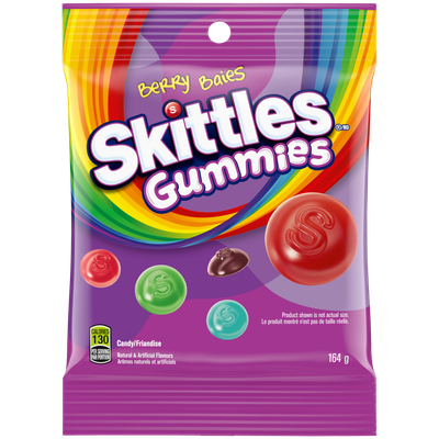 SKITTLES GUMMIES BAIES SAUVAGES 164GR