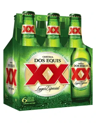 DOS EQUIS 6 BOUTEILLES 330 ML