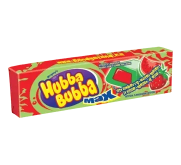 HUBBA BUBBA GOMME MAX FRAISE MELON 5UN