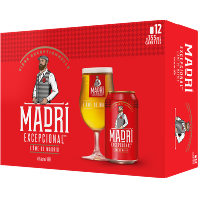 Madri Excepcional 12 355ml Canette