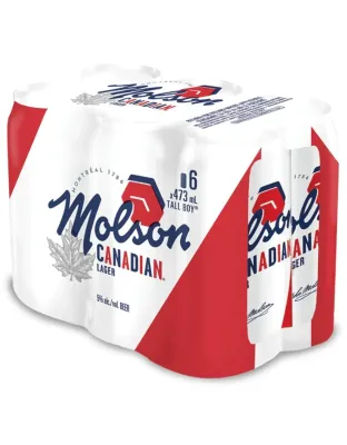 CANADIAN 6 CANETTES 473 ML