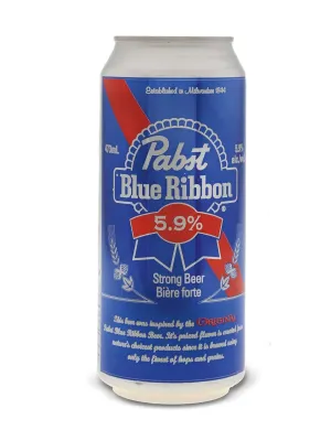 Pabst Blue Ribbon 5.9% 473ml Can Shrinkwrap
