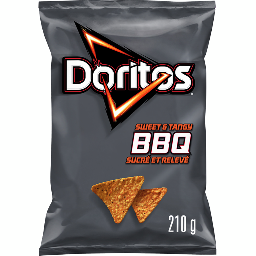 DORITOS BBQ SUCRE ET RELEVE 210 GR
