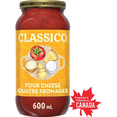 CLASSICO Sauce pour pâtes aux quatre fromages 600 ML
