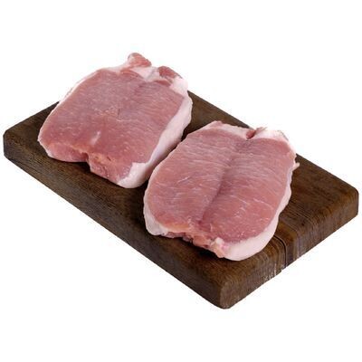 Côtelettes de porc papillon 1 CÔTELETTES PAR BARQUETTE env. 200gr 15.85$/kg 7.19$/lb