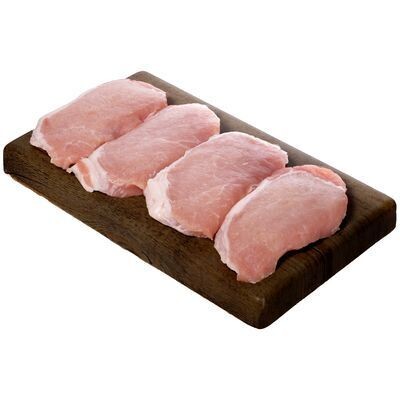 Côtelettes de porc coupe du centre désossées 2 CÔTELETTES PAR BARQUETTE env. 315gr 15.85$ /kg 7.19$ /lb