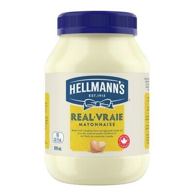 HELLMANN'S Mayonnaise 890 mL